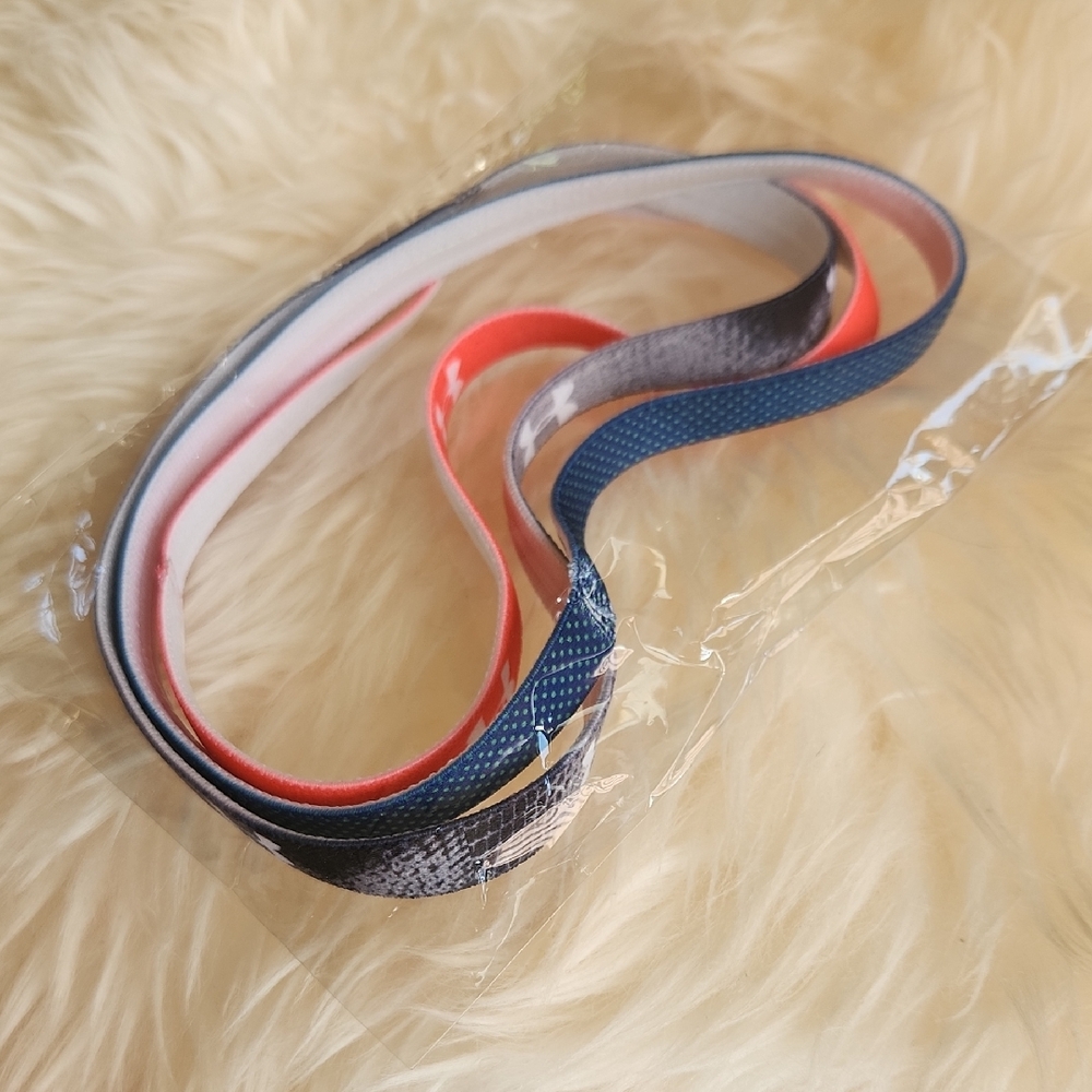 UA And Nike Headbands (Pack Of Three) New In Package